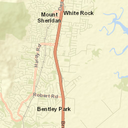 Mount Sheridan Street Map
