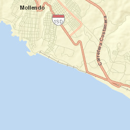 Mollendo Street Map