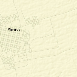 Mineros Street Map