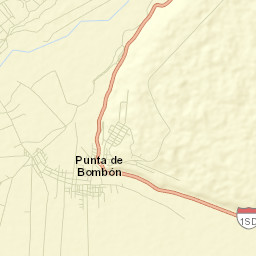 Punta de Bombón Street Map
