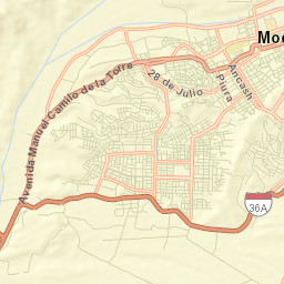 Moquegua Street Map