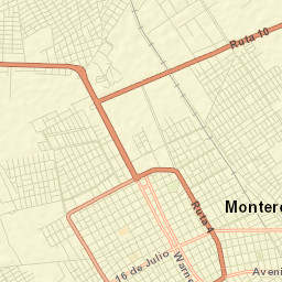 Montero Street Map