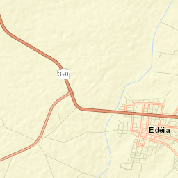 Edéia Street Map