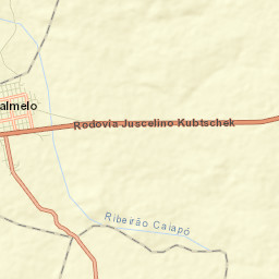 Palmelo Street Map