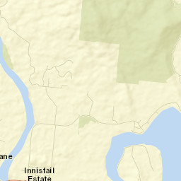 Innisfail Estate Street Map