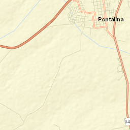 Pontalina Street Map