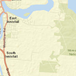 East Innisfail Street Map