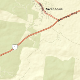 Ravenshoe Street Map