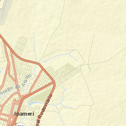 Ipameri Street Map
