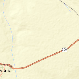 Joviânia Street Map