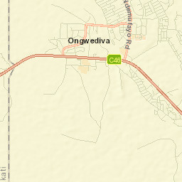 Ongwediva Street Map