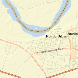 Rundu Street Map