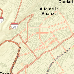 Tacna Street Map