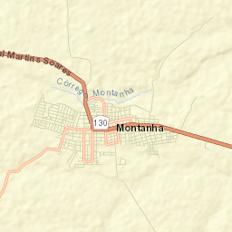 Montanha Street Map