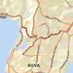 Suva Street Map