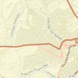 Catalão Street Map