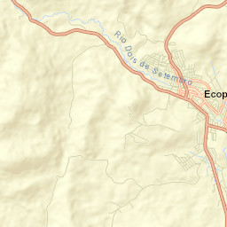 Ecoporanga Street Map