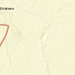Shakawe Street Map