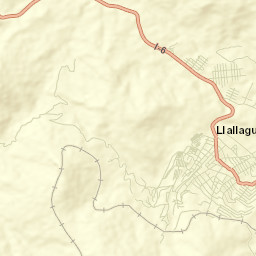 Llallagua Street Map