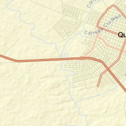 Quirinópolis Street Map