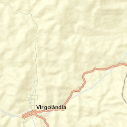 Virgolândia Street Map