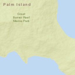 Palm Island Street Map