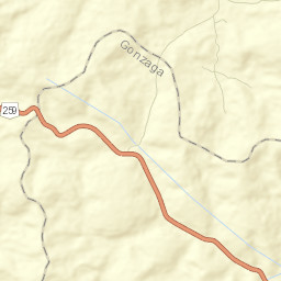 Divinolândia de Minas Street Map