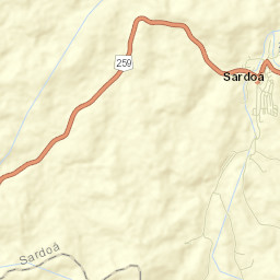 Sardoá Street Map