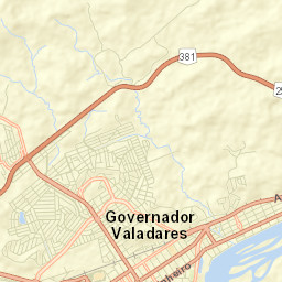 Governador Valadares Street Map