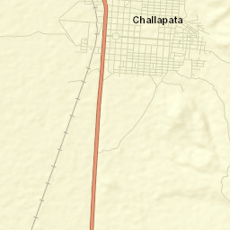 Challapata Street Map