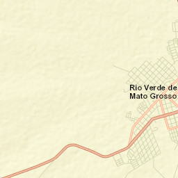 Rio Verde de Mato Grosso Street Map