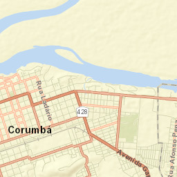 Corumbá Street Map