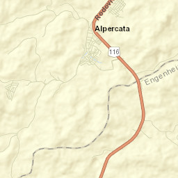 Alpercata Street Map