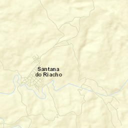 Santana do Riacho Street Map