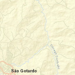 São Gotardo Street Map