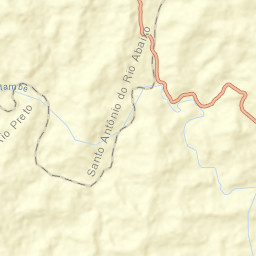 São Sebastião do Rio Preto Street Map