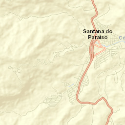 Santana do Paraíso Street Map