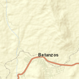 Betanzos Street Map