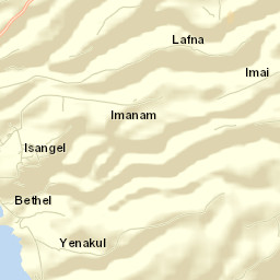 Isangel Street Map