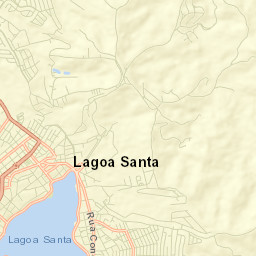 Lagoa Santa Street Map