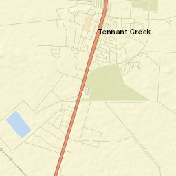 Tennant Creek Street Map