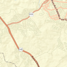 Ribeirão das Neves Street Map