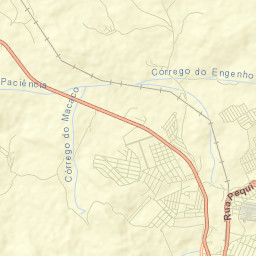 Pará de Minas Street Map