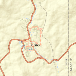 Ibiraçu Street Map