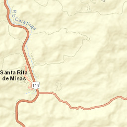 Santa Rita de Minas Street Map