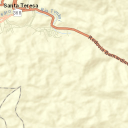 Santa Teresa Street Map