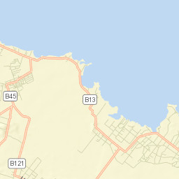 Cap Malheureux Street Map