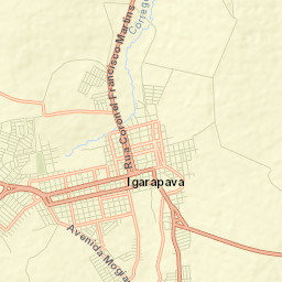 Igarapava Street Map