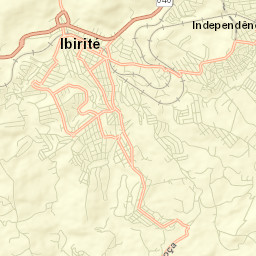 Ibirité Street Map