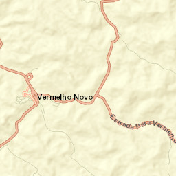 Vermelho Novo Street Map